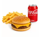 CHEESE BURGER MEAL