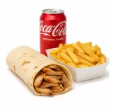 CHICKEN DONER WRAP MEAL