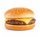 BEEF BURGER WITH CHEESE